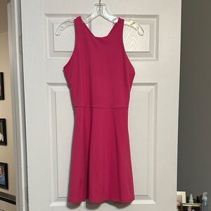 Athleta pink athletic dress with side pockets  - new without tags